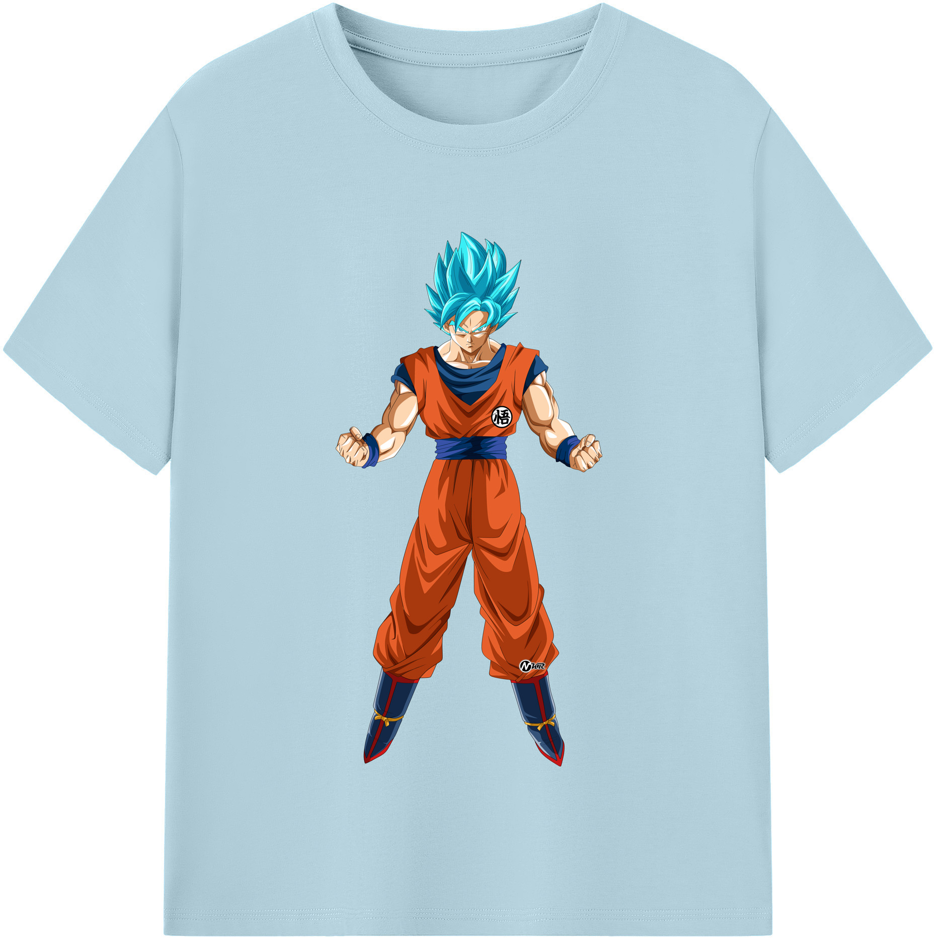 （画像用） ドラゴンボール 孫悟空（そん ごくう）Son Goku カカロット DRAGON BALL Kakarotto 綿100％半袖Tシャツ（フロントプリント）